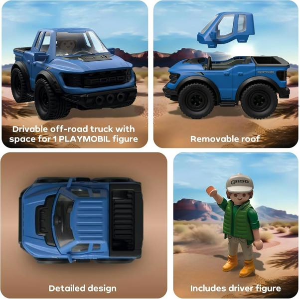 Playmobil X Ford F-150 Raptor - 71858 Playset