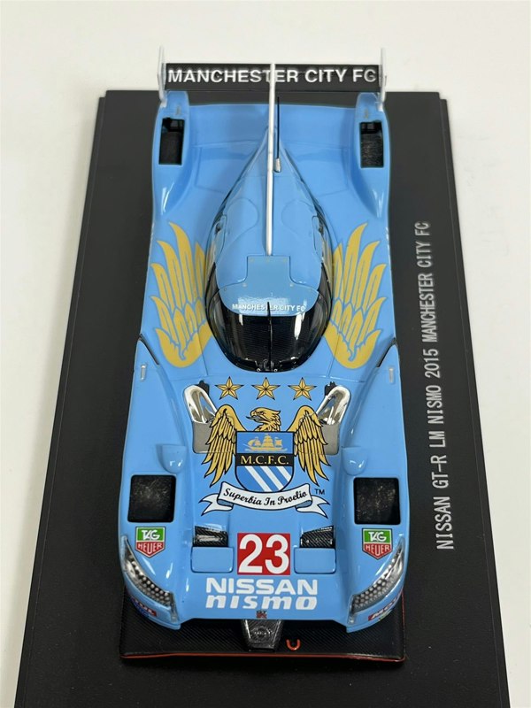 Ebbro Nissan GTR LM Nismo 2015 24 Hr Le Mans Manchester City FC 1:43 Ebbro 45251