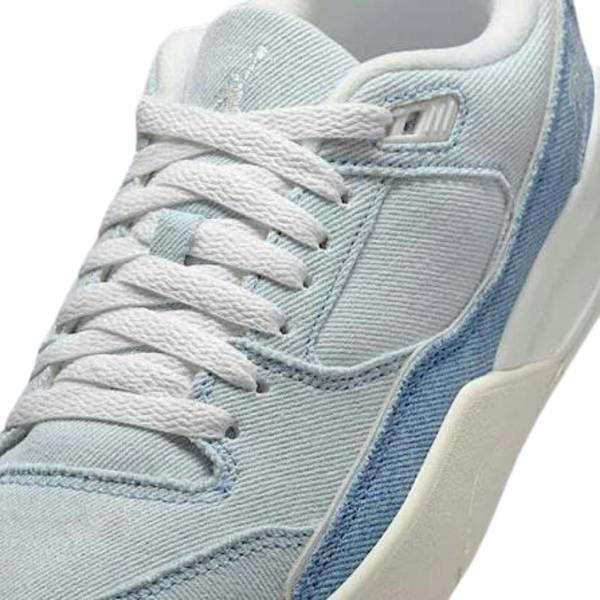 Nike Air Jordan Flight Court SE Denim Worn Blue Trainers UK 3.5