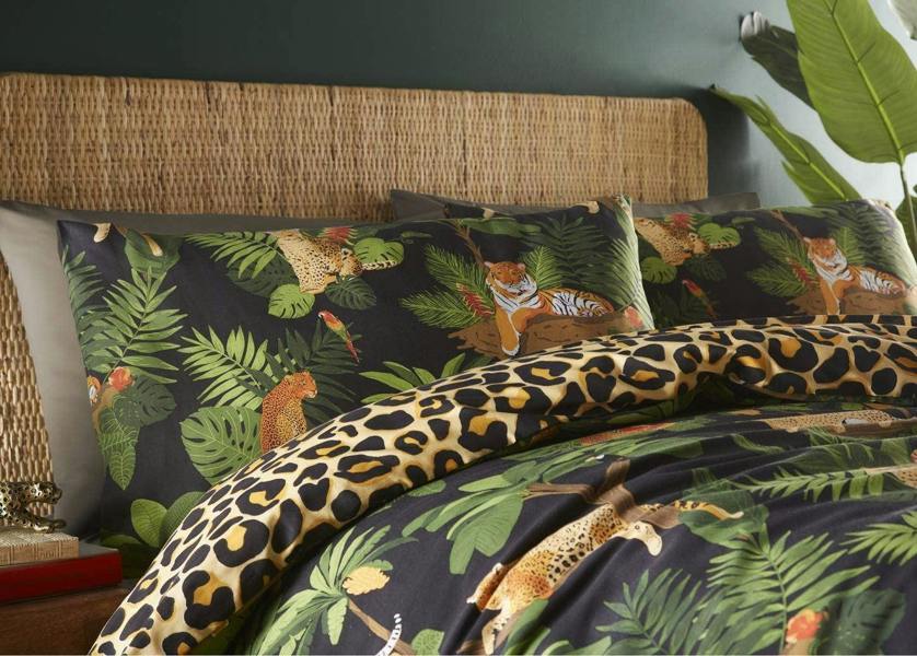 Jungle Cats Duvet Cover Set