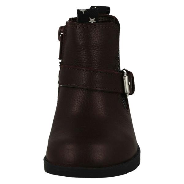Clarks Girls Clarks Buckle Detailed Heeled Ankle Boots Dabi River T