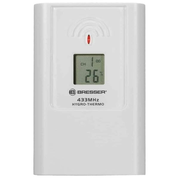 Bresser ClimaTemp JC LCD Weather Clock- Black