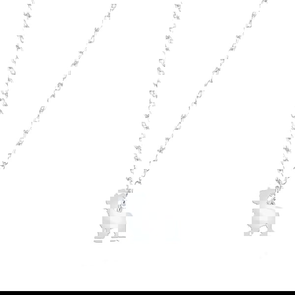 Mylee London Skye Terrier Silhouette Silver Necklace - Personalised