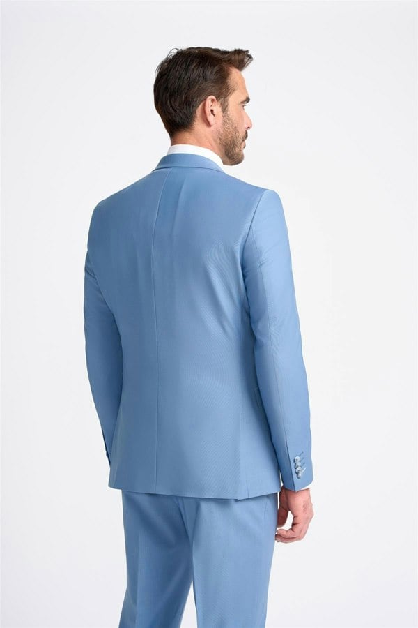 House of Cavani Bond Ocean Blue Blazer