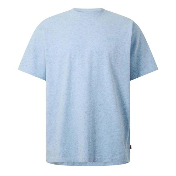 Levis Mens Authentic Vintage Tab Detail T-Shirt - Light Blue - 
