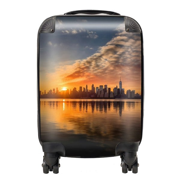 Warren Reed New York At Sunrise Suitcase