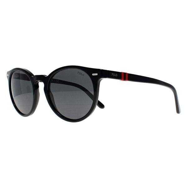 Polo Ralph Lauren Sunglasses PH4151 500187 Shiny Black Dark Grey