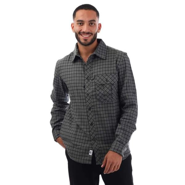 Trespass Mens Snyper Checked Shirt - Green - 