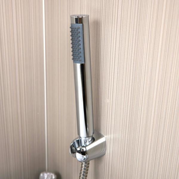 Flode Isak | Bath Shower Mixer Tap | Including Handset and Holder | Chrome