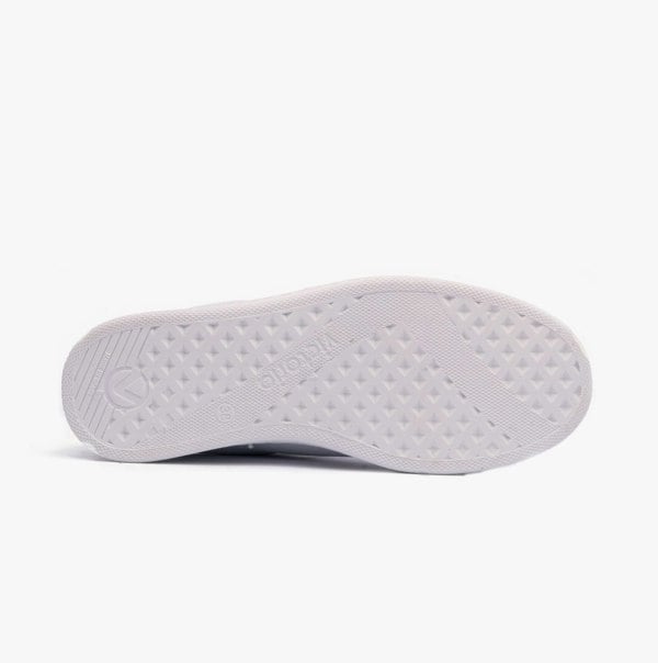 Victoria TENIS LEATHER & GLITTER SWIRLS Womens Trainers Blanco