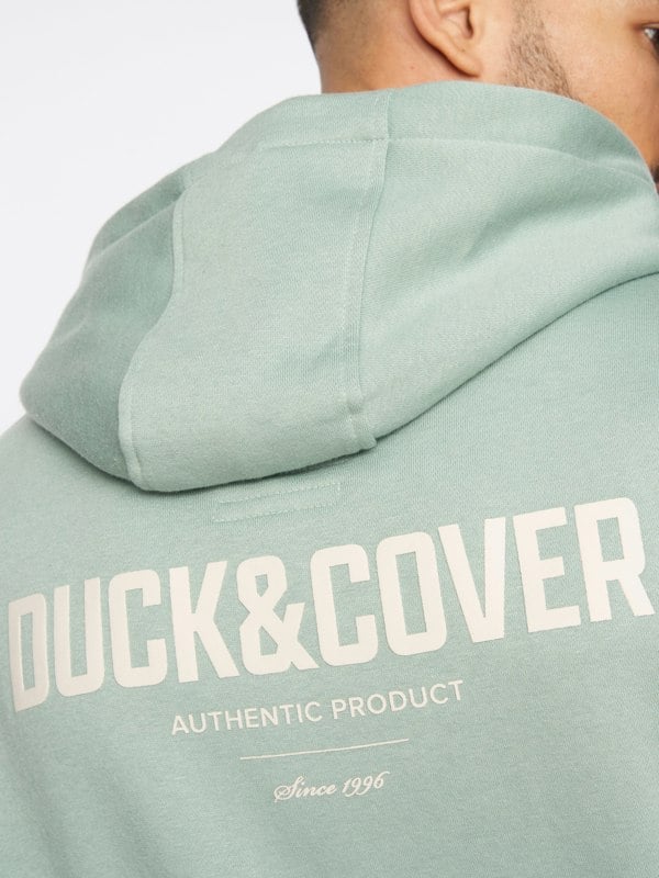 Duck and Cover Lewys Hoodie - Sage