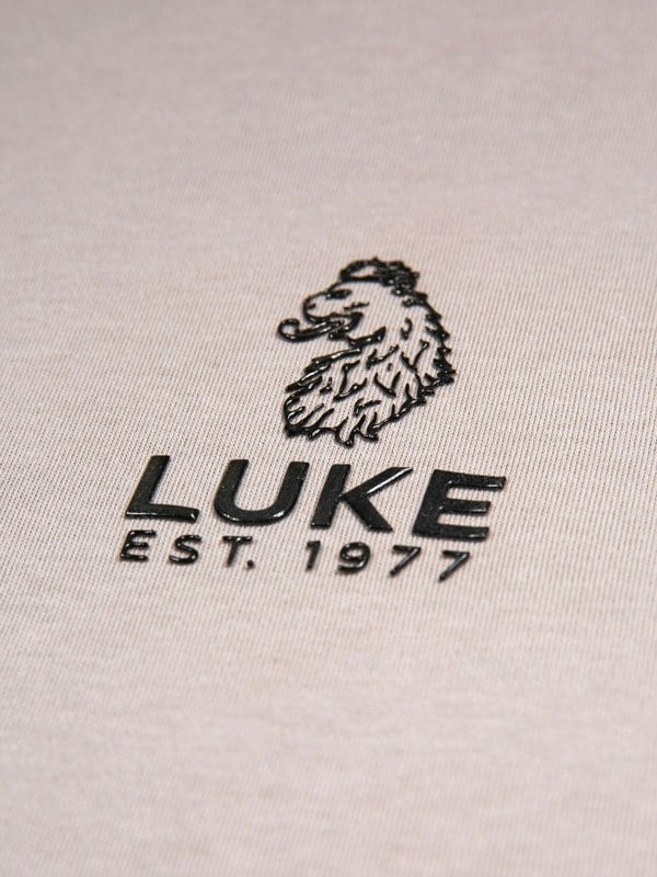 Luke 1977 Centre Fold T-Shirt - Cement Black