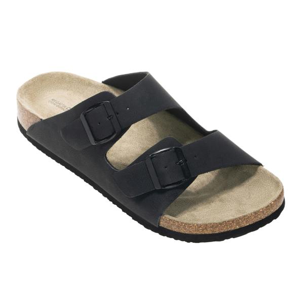 Regatta Mens Asby Double Strap Sandals - Black - 