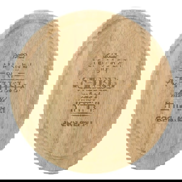 Personalised Memento Company Personalised Cheese Makes Life Better... Wooden Cheese Board