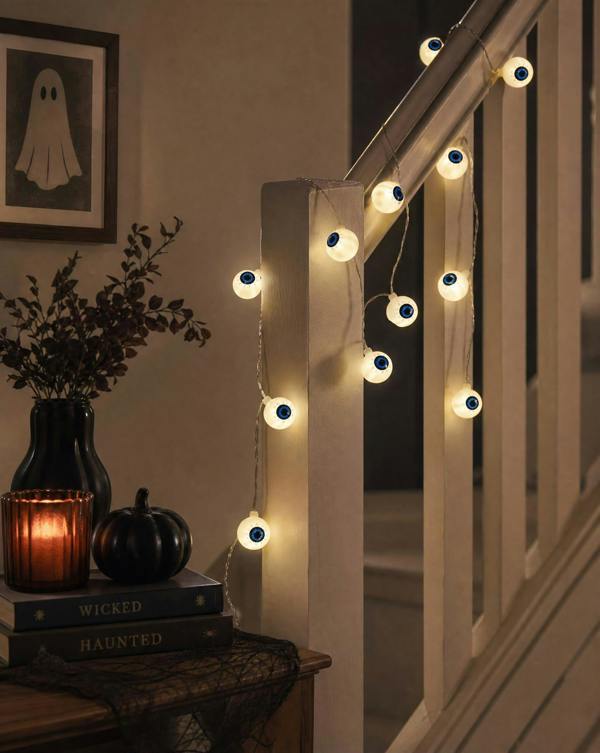 EyeBall String Lights  Set of 10