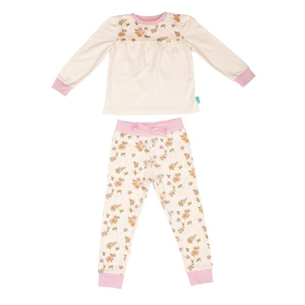 Luca and Rosa Floral Print Girls Pyjamas