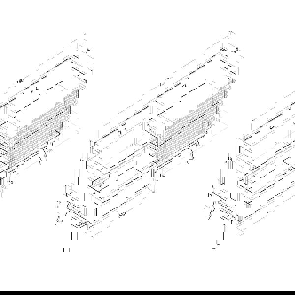 All internal and external dimensions of the tv cabinet.