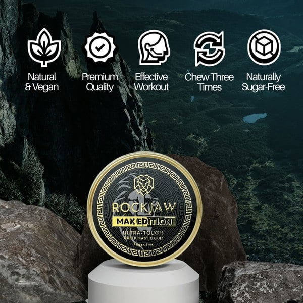 ROCKJAW MAX Edition | Premium Hand-Picked Ultra-Tough Pure Mastic Gum