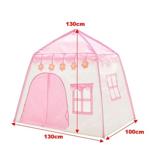 Dreamy Pink Castle Play Tent Living and Home