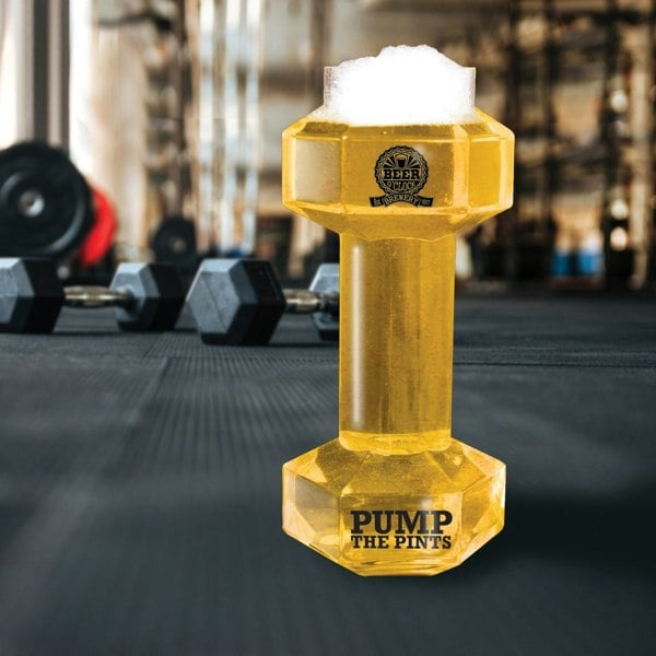 OLIPHANT Beer O'Clock Dumbbell Beer Glass