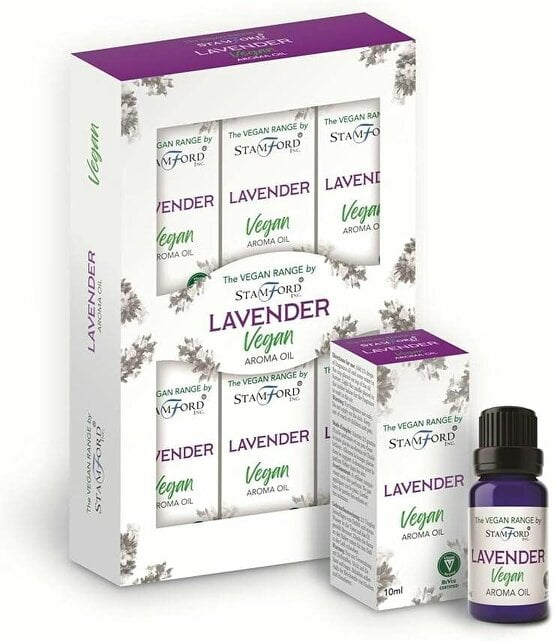 Stamford Vegan Lavender Fragrance Oils for Home Fragrance, 6 x 10ml