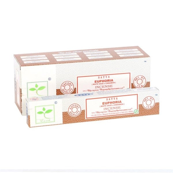 Serano 6 Packs of Euphoria Earth Incense by Satya