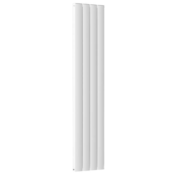 407mm-x-1800mm-Double-Aluminium-Panel-Radiator-in-White--Model-Diva--Wall-mounted
