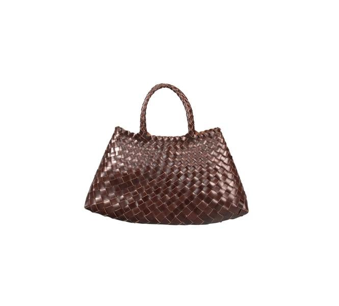 RIMINI Hand Woven Tote 'Adelina' - Brown