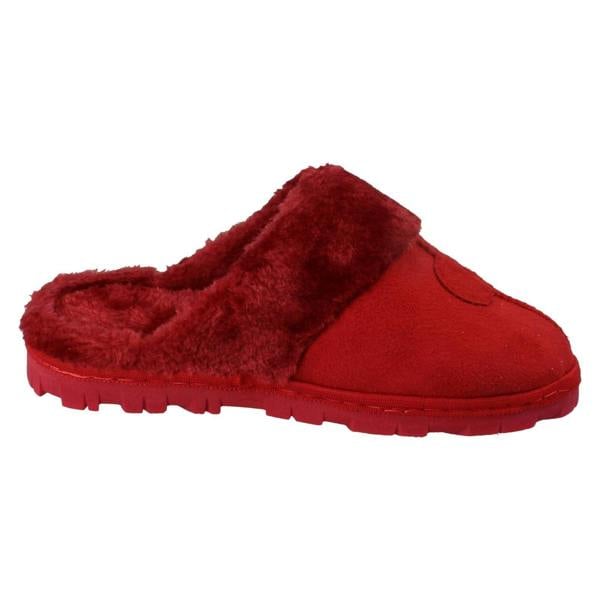 Spot On Ladies Spot On Textile Mule Slippers X2131