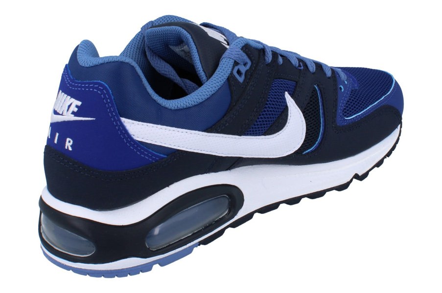 Nike Air Max Command Mens Trainers 629993  410 - Deep Royal White Dark Obsidian 410 - Photo 2