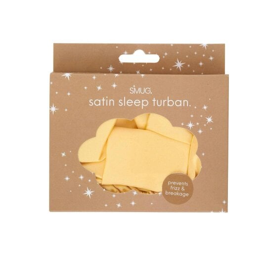 Satin Sleep Turban, Vanilla