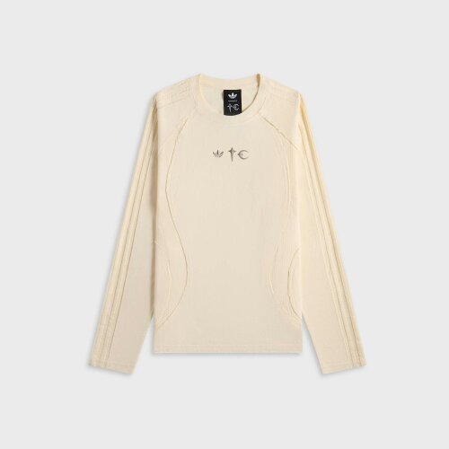 Adidas Teamgeist Long Sleeve Tee Cream White