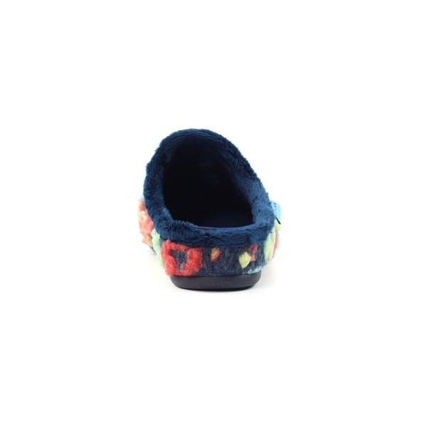 Lunar Womens Valentine Mule Slippers - Navy