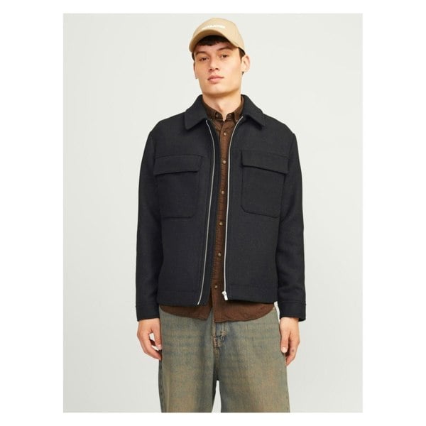 Jack & Jones Russell Wool Men's Black Jacket