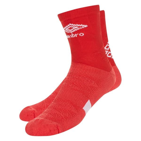 Umbro Mens Protex Gripped Ankle Socks - Vermillion - 