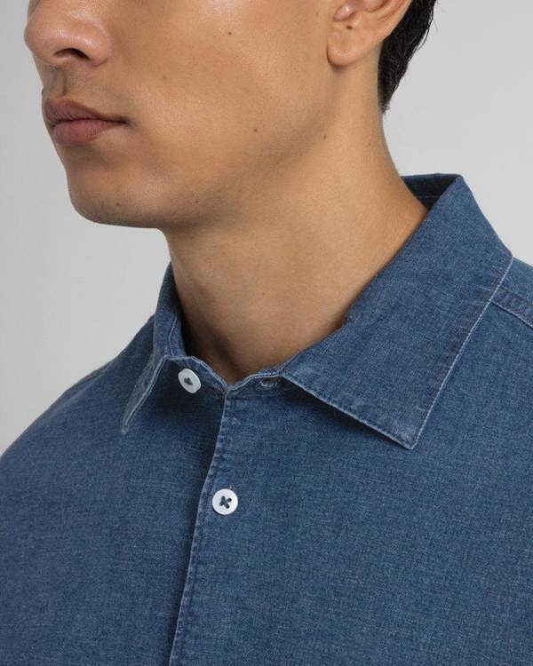 Steel & Jelly Bruera - Denim Long Sleeve Shirt