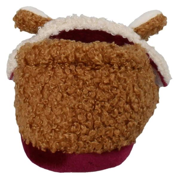 Clarks Childrens Clarks Print Detailed Slippers - Fluffy Snug T