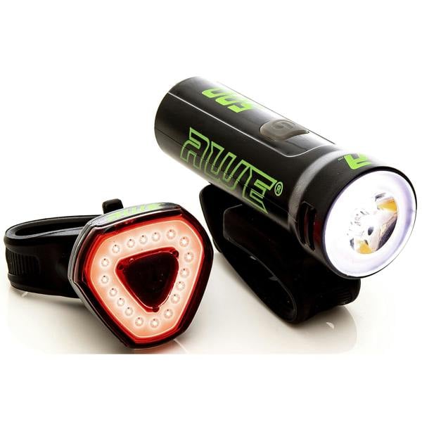 Awe Blast 530 Lumens USB Rechargeable Bike Front/Rear Light Set