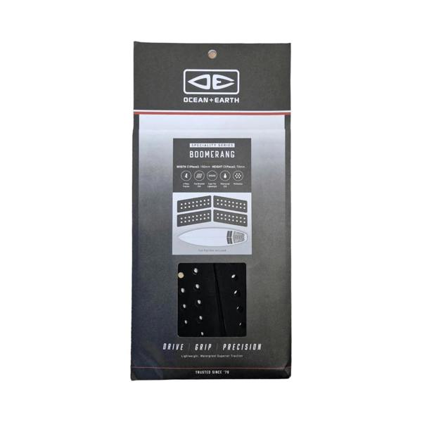 Ocean & Earth Boomerang Centre Deck surfboard traction pad - Black
