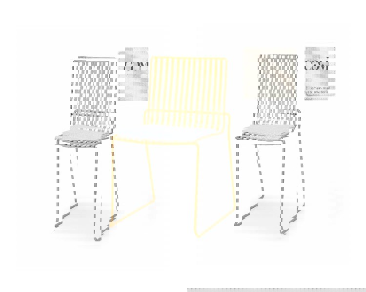 Bespoke Brass Stacking Dining Chair by Gillmore