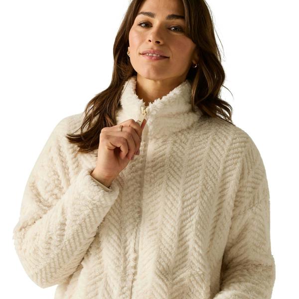 Regatta Womens/Ladies Ayana Full Zip Fleece Jacket - Light Vanilla - 