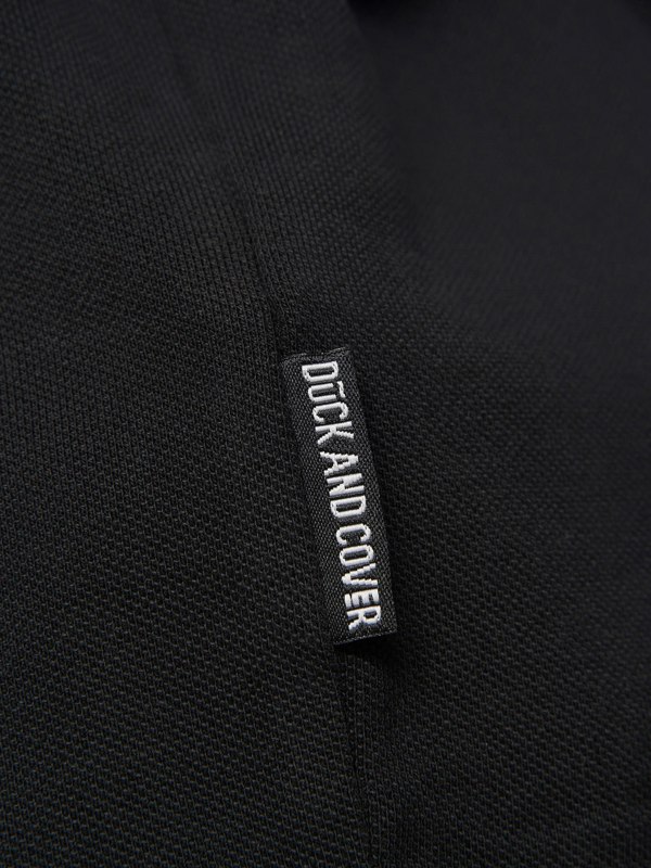 Duck and Cover Wilkins Polo - Black