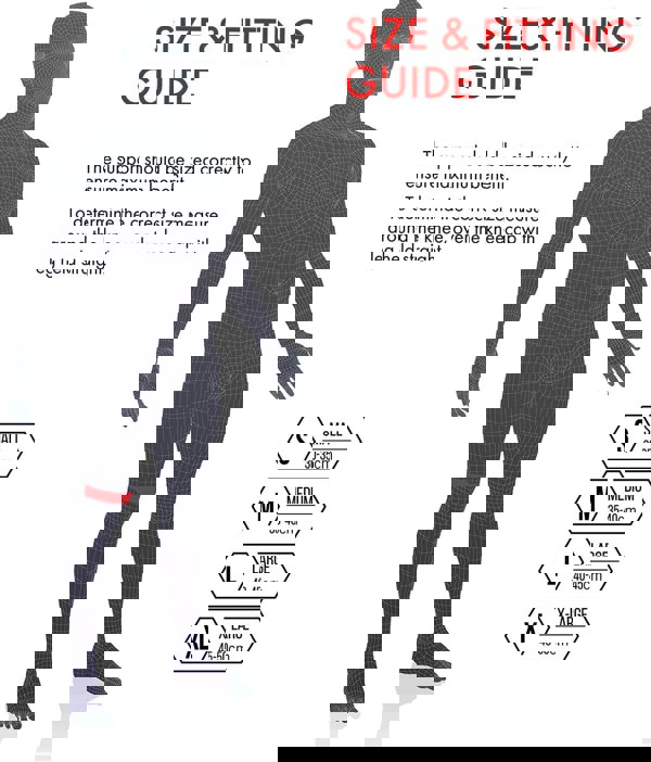 Vulkan Classic Stabilised Knee Support - Size Guide