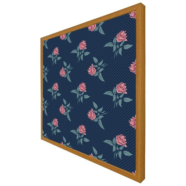 Benjamin Tate Design Roses & spots print (picture Frame)