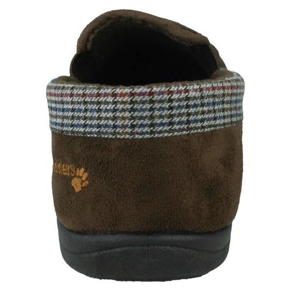 Padders Mens Padders Slip On Memory Foam Slippers Stan