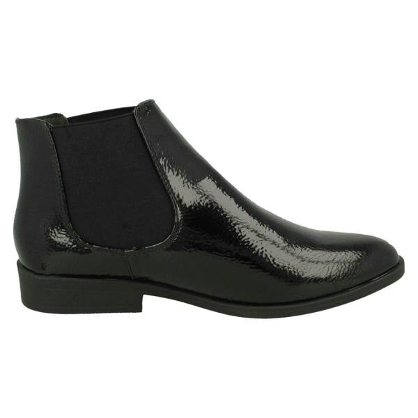 Spot On Ladies Spot On Gusset Chelsea Boots F4449