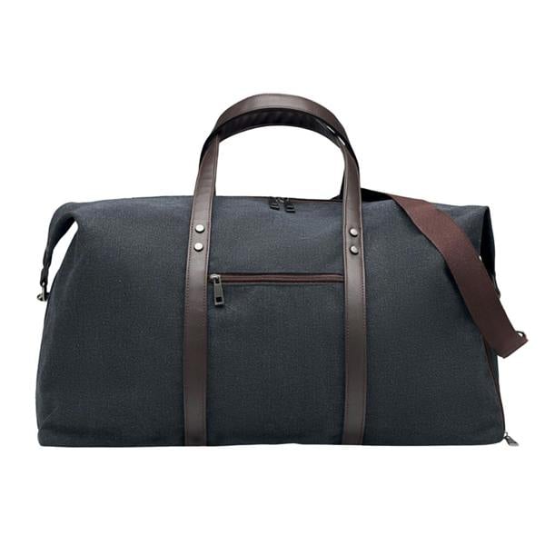 MidOcean Zurich Washed Canvas Weekend Bag - Black - 