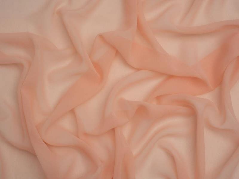 Minerva Core Range Minerva Light Sheer Chiffon Fabric - Plain Design Dressmaking Fabric, 110 cm / 44" Wide - per metre