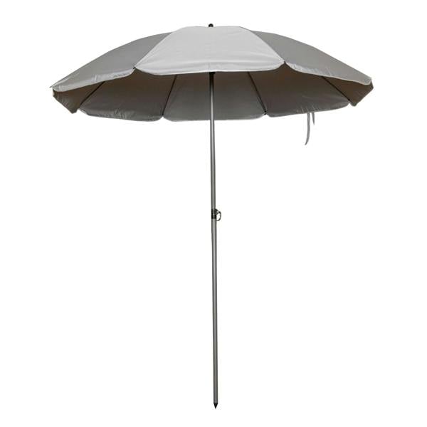 Samuel Alexander 1.7m Outdoor Garden Patio Parasol Sun Shade in Grey