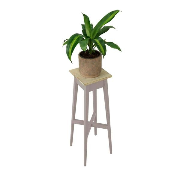 Statement Furniture Florence Plant Stand Wooden Plant Holder 80cm Tall Ready Assembled